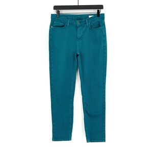 MERCI ITALIA Skinny Casual Pants Teal 29